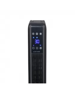 Aeroterma ceramica turn Zilan, Negru, 2200W, Ecran cu atungere, Timer 8H Aeroterma ceramica turn Zilan, Negru, 2200W, Ecran cu atungere, Timer 8H