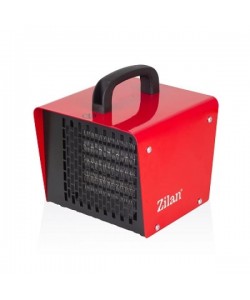 Aeroterma ceramica ZILAN, 2 trepte de putere, 2000 W, Termostat regabil, Protectie supraincalzire