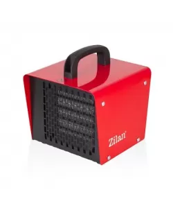 Aeroterma ceramica ZILAN, 2 trepte de putere, 2000 W, Termostat regabil, Protectie supraincalzire