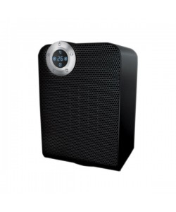 Aeroterma ceramica Zilan, Negru, 1800W, motor din cupru, rezistenta la apa IPX1