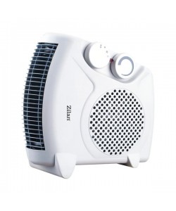 Aeroterma de podea Zilan,  Alba, putere 2000W, indicator luminos, termostat reglabil