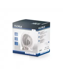 Aeroterma Floria ZLN-6172, Alb Putere 2000W, 2 nivele de incalzire+rece, Protectie supraincalzire, Termostat reglabil Aeroterma Floria ZLN-6172, Alb Putere 2000W, 2 nivele de incalzire+rece, Protectie supraincalzire, Termostat reglabil