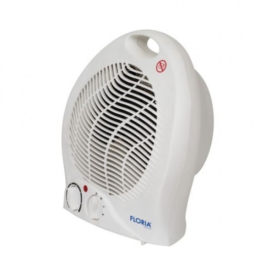 Aeroterma Floria ZLN-6172, Alb Putere 2000W, 2 nivele de incalzire+rece, Protectie supraincalzire, Termostat reglabil