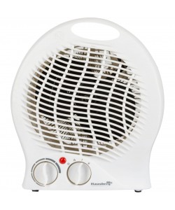 Aeroterma Hausberg HB 8500, 2000 W, 2 nivele de putere, termostat reglabil, protectie supraincalzire