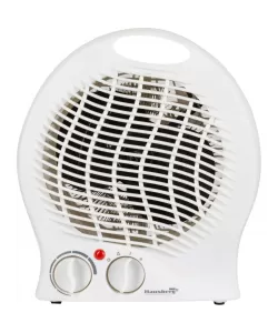 Aeroterma Hausberg HB 8500, 2000 W, 2 nivele de putere, termostat reglabil, protectie supraincalzire