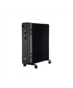 Calorifer electric Zilan, Negru, 13 elementi, indicator luminos, putere 2500W Calorifer electric Zilan, Negru, 13 elementi, indicator luminos, putere 2500W