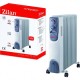 Calorifer electric ZILAN ZLN-2128, 11 elementi, Putere 2500 W, 3 trepte de putere, Termostat de siguranta, Termostat reglabil