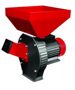 Moara electrica Elefant EM-1.1E, 3.9kw, 340 kg / h site - 2,3,4,5 mm / cutit lucerna , cutit furaje