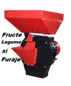 Moara Elefant EM-1.1D, 3.9kw, 200 kg/ h, sita - 2,3,4,5 mm / cutit fructe si legume, cutit furaje Moara Elefant EM-1.1D, 3.9kw, 200 kg/ h, sita - 2,3,4,5 mm / cutit fructe si legume, cutit furaje