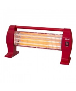 Radiator cu 3 rezistente ,ZİLAN,1200W,Rosu