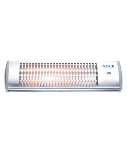 Radiator perete Quartz 2 rezistente , alb Zilan-Floria , 2 trepte 600/1200W, poate fi montat si pe tavan