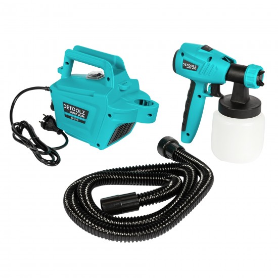 Pistol electric de vopsit Detoolz 800W 1000ml/min