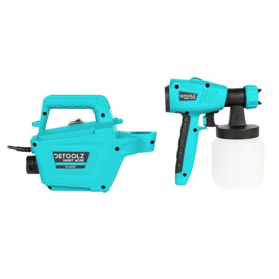 Pistol electric de vopsit Detoolz 800W 1000ml/min