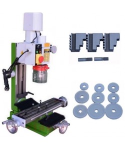 Masina de gaurit, frezat si filetat Procraft Vmm110 cu coloana stationara, 1100W, 2500 RPM