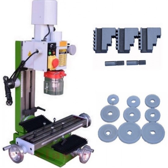 Masina de gaurit, frezat si filetat Procraft Vmm110 cu coloana stationara, 1100W, 2500 RPM Masina de gaurit, frezat si filetat Procraft Vmm110 cu coloana stationara, 1100W, 2500 RPM