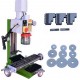 Masina de gaurit, frezat si filetat Procraft Vmm110 cu coloana stationara, 1100W, 2500 RPM Masina de gaurit, frezat si filetat Procraft Vmm110 cu coloana stationara, 1100W, 2500 RPM