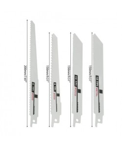 Set 10 lame/panze fierastrau sabie, lemn si metal, 6-8 inch