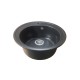 Chiuveta Premium Elefant Luna 510, negru metalic
