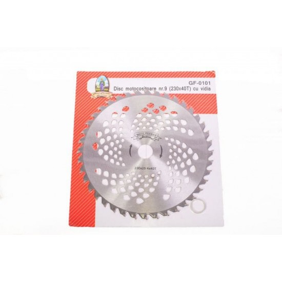 Disc motocositoare nr. 9/230 cu vidia MF