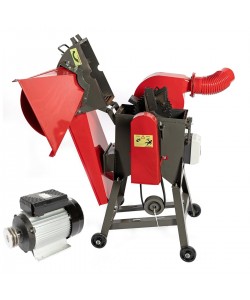 Tocator furaje si moara cereale  Micul Fermier,cu turbina, motor 3 kw, 500 kg/h cereale, 200 kg/h furaje, 12 ciocanele