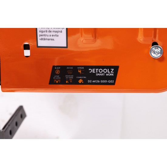 Motocultor 8.5CP, 212CC, 4T, viteze: 2 inainte+1 inapoi