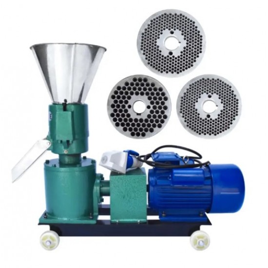 GRANULATOR FURAJE KL-120 cu 3 matrite si motor 3KW / 1500RPM GRANULATOR FURAJE KL-120 cu 3 matrite si motor 3KW / 1500RPM
