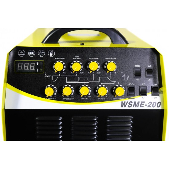 WSME 200 AC/DC - Invertor de sudura aluminiu TIG/WIG INTENSIV WSME 200 AC/DC - Invertor de sudura aluminiu TIG/WIG INTENSIV