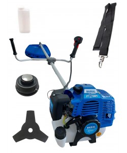 Motocoasa benzina Baikal BK 4200, 4.7 CP, 4200W, 4 sisteme de taiere, set complet de accesorii