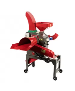 Tocator furaje si moara cereale Micul Fermier, cu turbina 40024T, motor 4kw, 500kg/h furaje si 1000 kg/h cereale, 24 ciocanele  Tocator furaje si moara cereale Micul Fermier, cu turbina 40024T, motor 4kw, 500kg/h furaje si 1000 kg/h cereale, 24 ciocanele