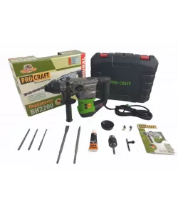 Ciocan Rotopercutor Procraft BH2200, 2200 W, 950 rpm Ciocan Rotopercutor Procraft BH2200, 2200 W, 950 rpm