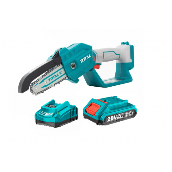 Minifierastrau Total, acumulator 20V , 2 Ah,incarcator rapid inclus