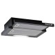 Pachet incorporabil Hausberg Cuptor electric HB-8053IN, 71L, Negru/Inox, Plita Incorporabila HB-555, Gaz, Inox, Hota incorporabila telescopica HB-1285NG, 420 m3/h, 2 motoare, 60 cm