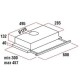 Pachet incorporabil Hausberg Cuptor electric HB-8053IN, 71L, Negru/Inox, Plita Incorporabila HB-555, Gaz, Inox, Hota incorporabila telescopica HB-1285NG, 420 m3/h, 2 motoare, 60 cm