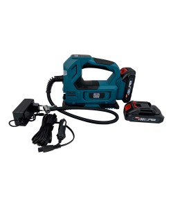 Compresor auto German Meister cu 2 acumulatori, 36v 5ah, conector bricheta auto