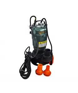 Pompa apa murdara cu turbina, din fonta si plutitor WQD-2000 W + 20m Furtun pompieri 2" cu accesorii