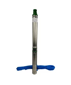 Pompa submersibila Zenit Italy, 3QJD2-14-2.2, 75 mm diametru, 14 turbine, 2.2kw. 30m cablu Pompa submersibila Zenit Italy, 3QJD2-14-2.2, 75 mm diametru, 14 turbine, 2.2kw. 30m cablu