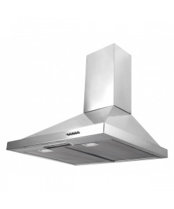 Hota incorporabila decorativa Zilan ZLN-1925, putere absorbtie 450 m3/h, Argintiu