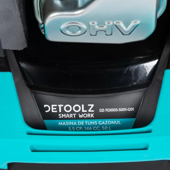 Masina de tuns gazon, benzina, 146 CC, 50L