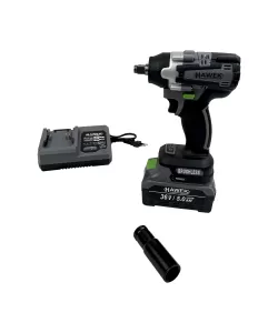 Bormasina de impact si insurubat Hawek, 2 acumulatori,36V, 5 Ah, 850Nm