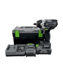 Bormasina de impact si insurubat Hawek, 2 acumulatori,36V, 5 Ah, 850Nm