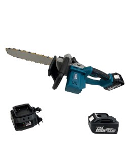 Drujba Electrica cu 2 Acumulatori, Viki Lama 40CM, 40V, 5Ah, Albastra