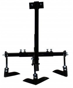 ProGARDEN PRO-PRS20-45 prasitoare cu roata limitatoare adancime pentru motocultor, 20cm distanta intre randuri, tija 45cm