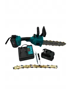 Minifierastrau cu 2 acumulatori Kraft Royal 36 V, 10 Ah. lama 25 cm, 2 lanturi Minifierastrau cu 2 acumulatori Kraft Royal 36 V, 10 Ah. lama 25 cm, 2 lanturi