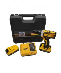 Autofiletanta cu percutie , German Meister, 36 V / 5 Ah , 30 accesorii incluse, Mandrina metalica Autofiletanta cu percutie , German Meister, 36 V / 5 Ah , 30 accesorii incluse, Mandrina metalica