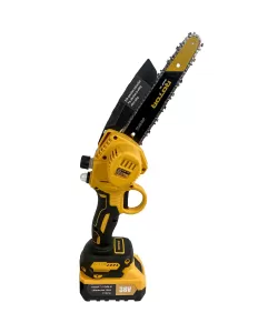 Drujba mini cu 2 acumulatori Kraft World, 38V, 10Ah, rezervor ulei, aparatoare Drujba mini cu 2 acumulatori Kraft World, 38V, 10Ah, rezervor ulei, aparatoare