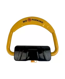 Blocator loc parcare automat, cu 1 telecomanda si alarma, suporta 2 tone, Galben/Negru, rezistent intemperii Blocator loc parcare automat, cu 1 telecomanda si alarma, suporta 2 tone, Galben/Negru, rezistent intemperii