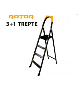 Scara Metalica Pliabila 3+1 Trepte ROTOR Scara Metalica Pliabila 3+1 Trepte ROTOR