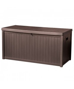 Cutie de depozitare TOUGH MASTER 430L stil lemn, cafea, balamale