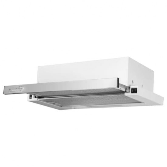 Pachet incorporabil HAUSBERG Cuptor electric HB-8054AB, Clasa A, 71L, 2225W, panou sticla termoizolant, termostat, timer, 7 functii, ventilatie, Plita HB-563, Gaz, 4 arzatoare, Hota telescopica HB-1285, absorbtie 420 m3/h, 2 motoare, 60 cm, Alb