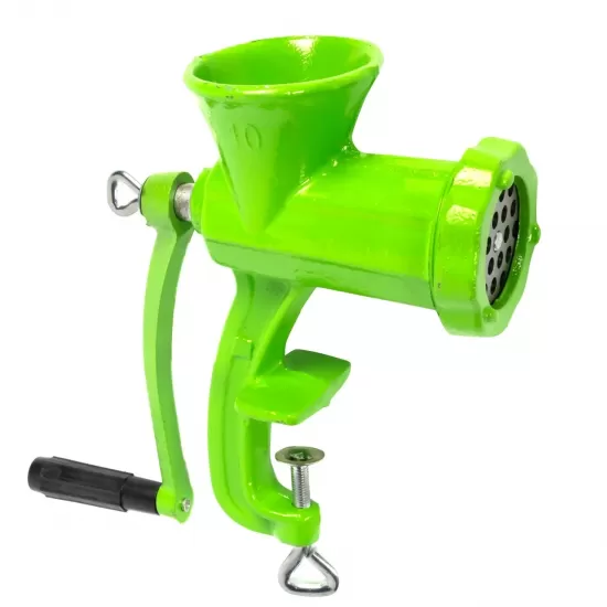 Masina de tocat carne Micul Fermier din fonta, cu sita